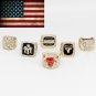 6 pcs set 1991 1992 1993 1996 1997 1998 Chicago Bulls National Basketb