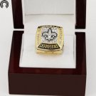 factory sales  Wooden Boxes with 2009 New Orleans Saints Replica Super