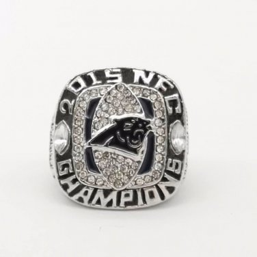 New Arrival NFC 2015 Carolina Panthers Cam Newton Champions Ring with