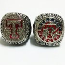2pcs/set Factory price 2010 2011 Texas Rangers championship rings repl