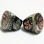 2pcs/set Factory price 2010 2011 Texas Rangers championship rings repl