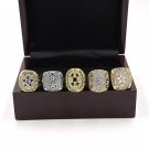 5Pcs/Lot 1971/1977/1992/1993/1995 DALLAS COWBOYS SUPER BOWL CHAMPIONSH