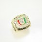 1991 Miami Hurricanes Championship Ring Size 11 miami hurricanes Repli