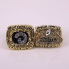 2pcs/set 1979 1999 St. Louis Rams Championship Rings Replica Solid Rin