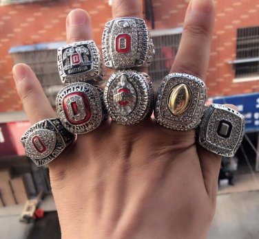 (7 PCs) Set 2002 2008 2010 2014 2014 2014 2015 Ohio State Buckeyes NCA