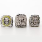 2010 2012 2014 SAN FRANCISCO GIANTS WORLD SERIES CHAMPIONSHIP RING, 3