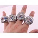 Alloy Rings Sets for 2001 2003 2004 2014 New England Patriots Super Bo