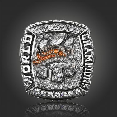 Hot Selling 2015 2016 Denver Broncos Super Bowl Ring Vintage Men Jewel