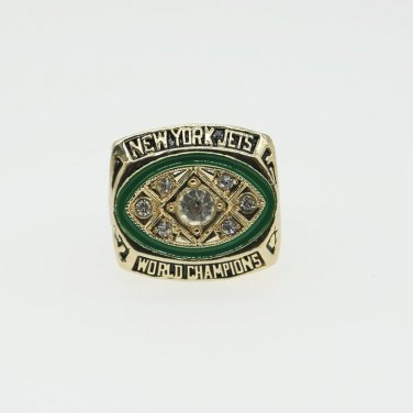 1968 New York Jets Replica Super Bowl High Quality Championship Rings-