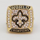 New Orleans Saints XLIV Super Bowl Football Championship Ring-in Rings