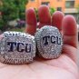 Drop Shipping 2014 2016 TCU Horned Frogs Big 12 Championship Ring Set