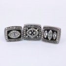 USA size 10.5! 3pcs/set 1976 1980 1983 Oakland Raiders Super Bowl worl