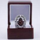 Size 11 Oklahoma Sooners 2019 NCAA Big 12 Championship ring With Woode
