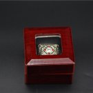 Milwaukee Brewers 1957 World Series Championship ring With Wooden Disp