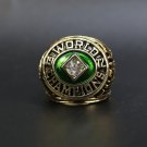Size 11 Oakland Athletics 1972 World Series Championship ring Fans Gif