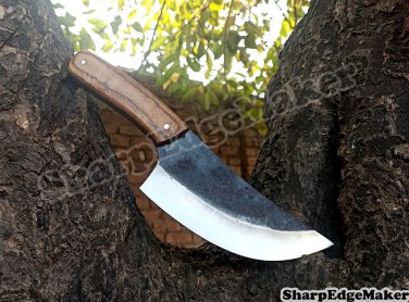 Damascus Steel Knife Custom Handmade -1.2" inches Damascus Steel Sword