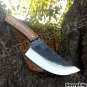 Damascus Steel Knife Custom Handmade -1.2" inches Damascus Steel Sword