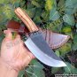 Damascus Steel Knife Custom Handmade -1.2" inches Damascus Steel Sword