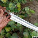 Damascus Steel Knife Custom Handmade -17.00" inches D-2 Steel Chef knife san mai Blade