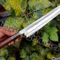 Damascus Steel Knife Custom Handmade -17.00" inches D-2 Steel Chef knife san mai Blade