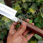 Damascus Steel Knife Custom Handmade -17.00" inches D-2 Steel Chef knife san mai Blade