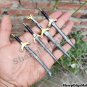 DDamascus Steel Knife Custom Handmade -  Lot 04 damascus steel neck knives miniatures