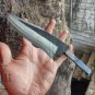 Damascus Steel Knife Custom Handmade -12.00" inches San mai Steel Blank blade