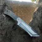 Damascus Steel Knife Custom Handmade -11.00" inches San mai blank blade
