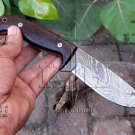 Damascus Steel Knife Custom Handmade -16.00" inches D-2 Steel skinner knife