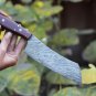 Damascus Steel Knife Custom Handmade -15.00" inches Damascus steel clever