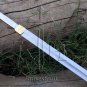 Custom handmade steel knives 36" Spring steel katana sword tanto blank blade