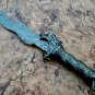 Dragon sword Damascus steel custom handmade-collectible knfie/hunting/gift item