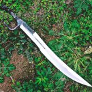 Rail road spikes vintage sword high carbon steel forged blade/outdoor/hunting
