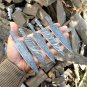 Damascus steel Blank blade knives - Pair 0f 05 Damascus steel sgian dubh blanks