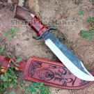 Custom handmade Carbon steel knives High carbon steel staghorn Hunting knife