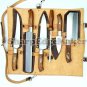 Chef knife set Professional sharp handmade forged stainless steel kitchen knives