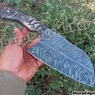Damascus steel knives-12" Damascus steel Custom handmade cleaver chef knife