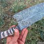Damascus steel knives-12" Damascus steel Custom handmade cleaver chef knife
