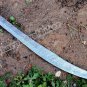 Custom handmade steel knives 36" Damascus steel sword Turkish clip point