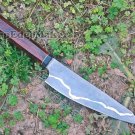 Damascus steel handmade knives-Professional 12" Japanese Kitchen chef knife Gift