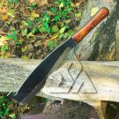 Custom Handmade Cleaver Knife High Carbon Steel 1095 Hand Forged outdoor camping