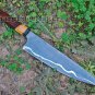 Damascus steel handmade knives-Professional 15" Japanese Kitchen chef knife Gift