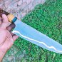 Damascus steel handmade knives-Professional 15" Japanese Kitchen chef knife Gift