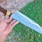 Damascus steel handmade knives-Professional 15" Japanese Kitchen chef knife Gift