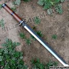 Custom handmade D-2 steel knives 36" Damascus steel sword katana tanto blade
