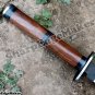 Custom handmade D-2 steel knives 36" Damascus steel sword katana tanto blade