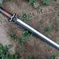 Custom handmade D-2 steel knives 36" Damascus steel sword katana tanto blade