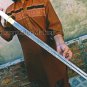 Custom handmade Damascus steel Sword 36" Katana sword combat camping W/sheath