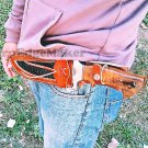 Custom handmade Damascus steel Hunting knife 13" fixed blade survival knife