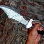 Damascus steel handmade knives - 15" Damascus steel mini spartan sword